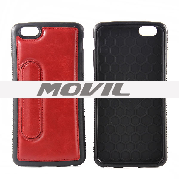 NP-2346 Funda de cuero tapa trasera ajuste perfecto para el iPhone 6  plus-11